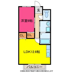 ベルバランセ為当の物件間取画像